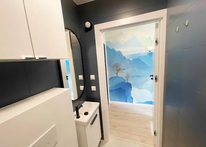 Apartament Batorego 18 - Blue - 450m Stacja Metra Pola Mokotowskie, 800m Biblioteka Narodowa, 20m Piękny Park Pola Mokotowskie, 800m Do Sgh - Wifi - Smart Tv - Good Warszawa